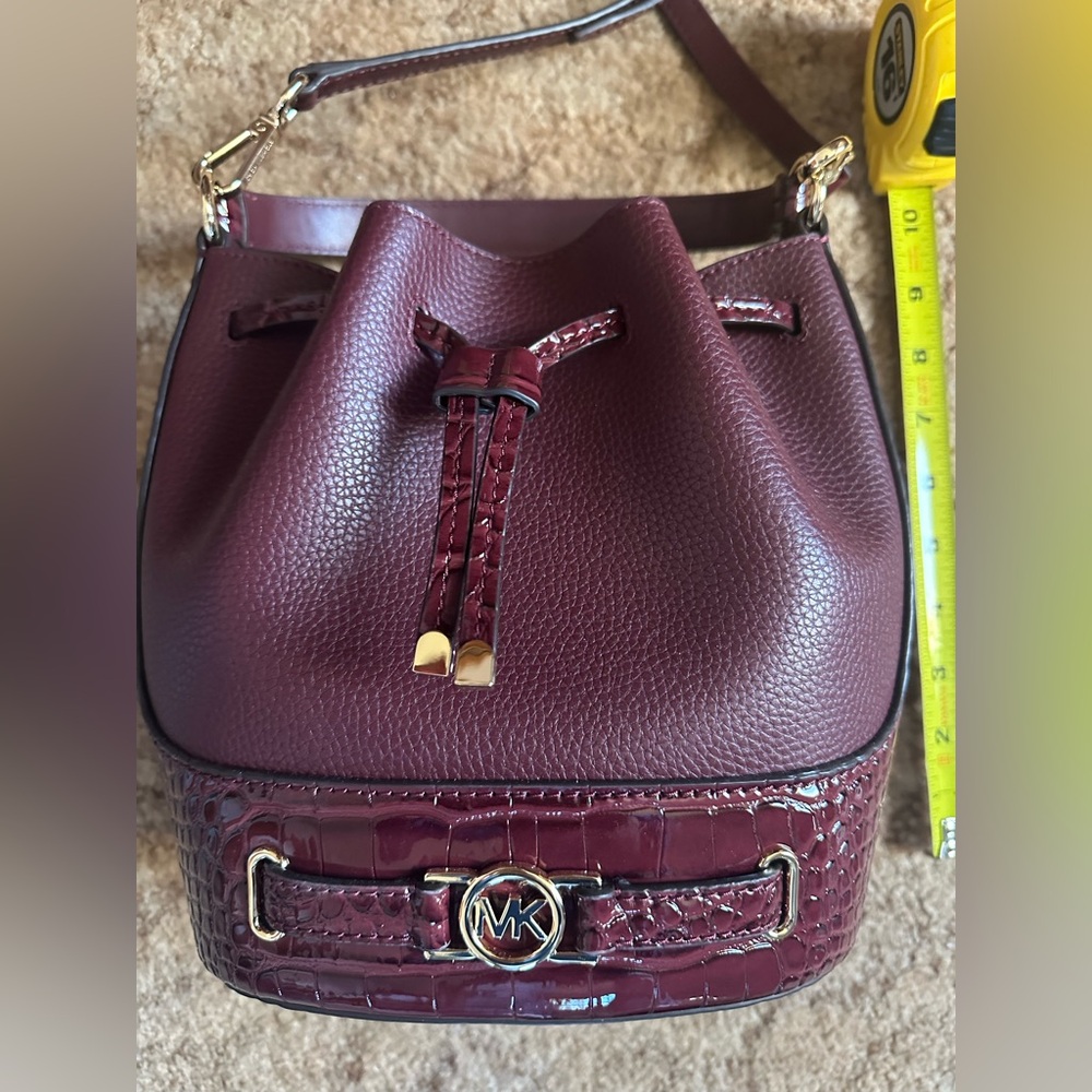 Michael Kors bucket purse.